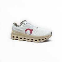 On Cloudmonster Void men's shoe in White/Gold - product view 6