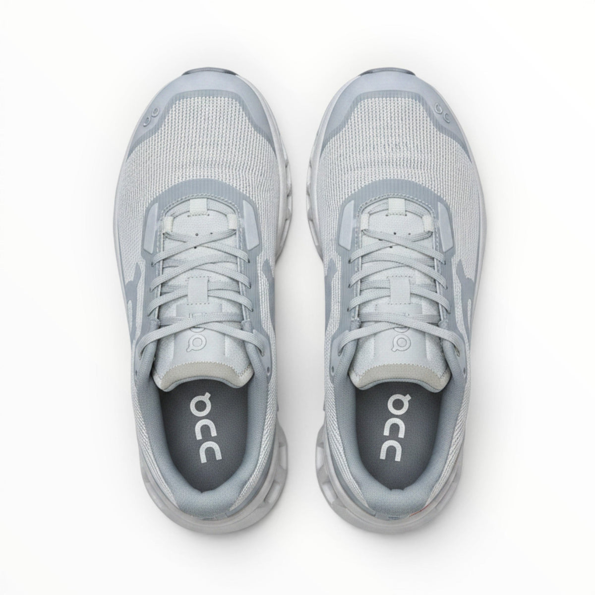 On Cloudmonster Void men's shoe in Alloy/Glacier - product view 4