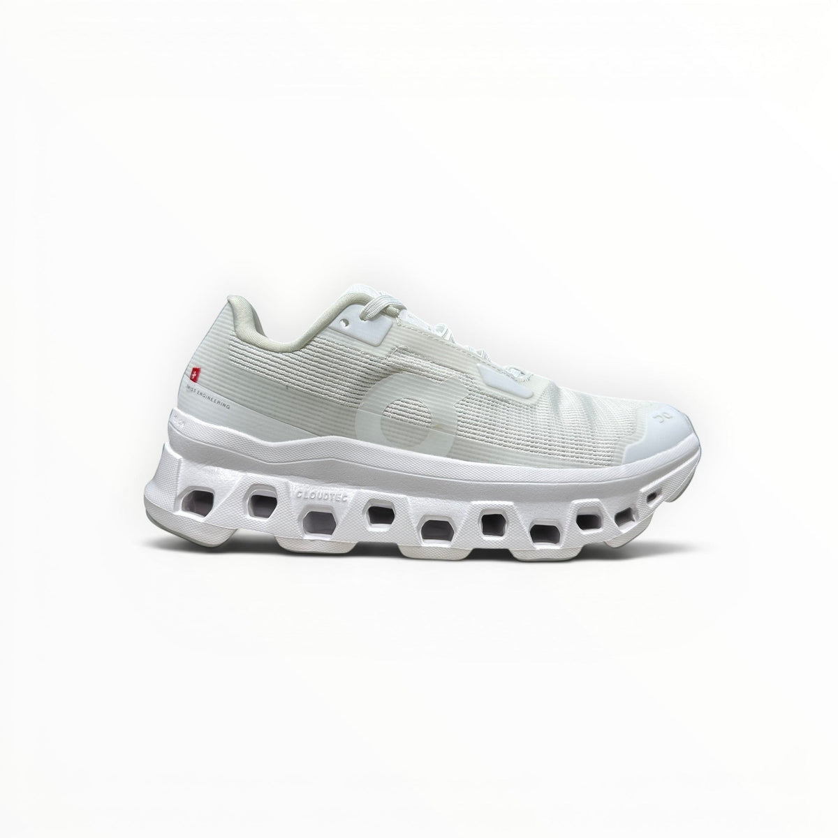 On Cloudmonster Void men's shoe in White/White - product view 1