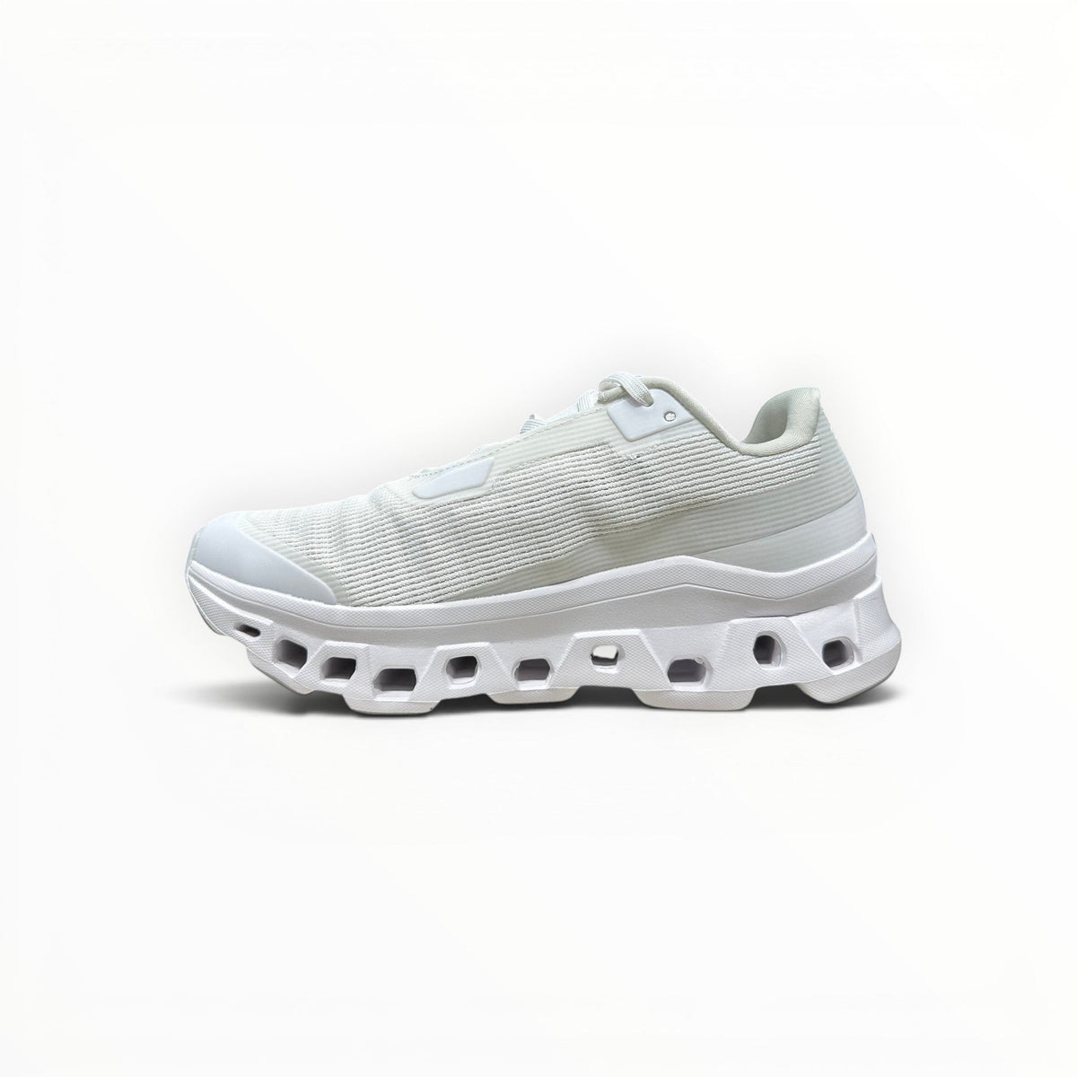 On Cloudmonster Void men's shoe in White/White - product view 2