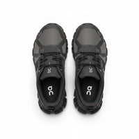 On Cloud 6 Waterproof men's lifestyle shoe in Black/Grey, top view