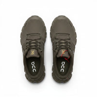 On Cloud 6 Waterproof men's lifestyle shoe in Olive/Black, top view