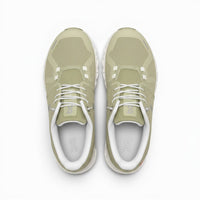 On Cloud 6 Waterproof men's lifestyle shoe in Hay/Frost, top view