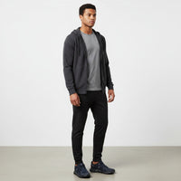 On Cloud 6 Waterproof men's lifestyle shoe in Navy/Black, heel view