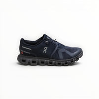 On Cloud 6 Waterproof men's lifestyle shoe in Navy/Black, outsole view