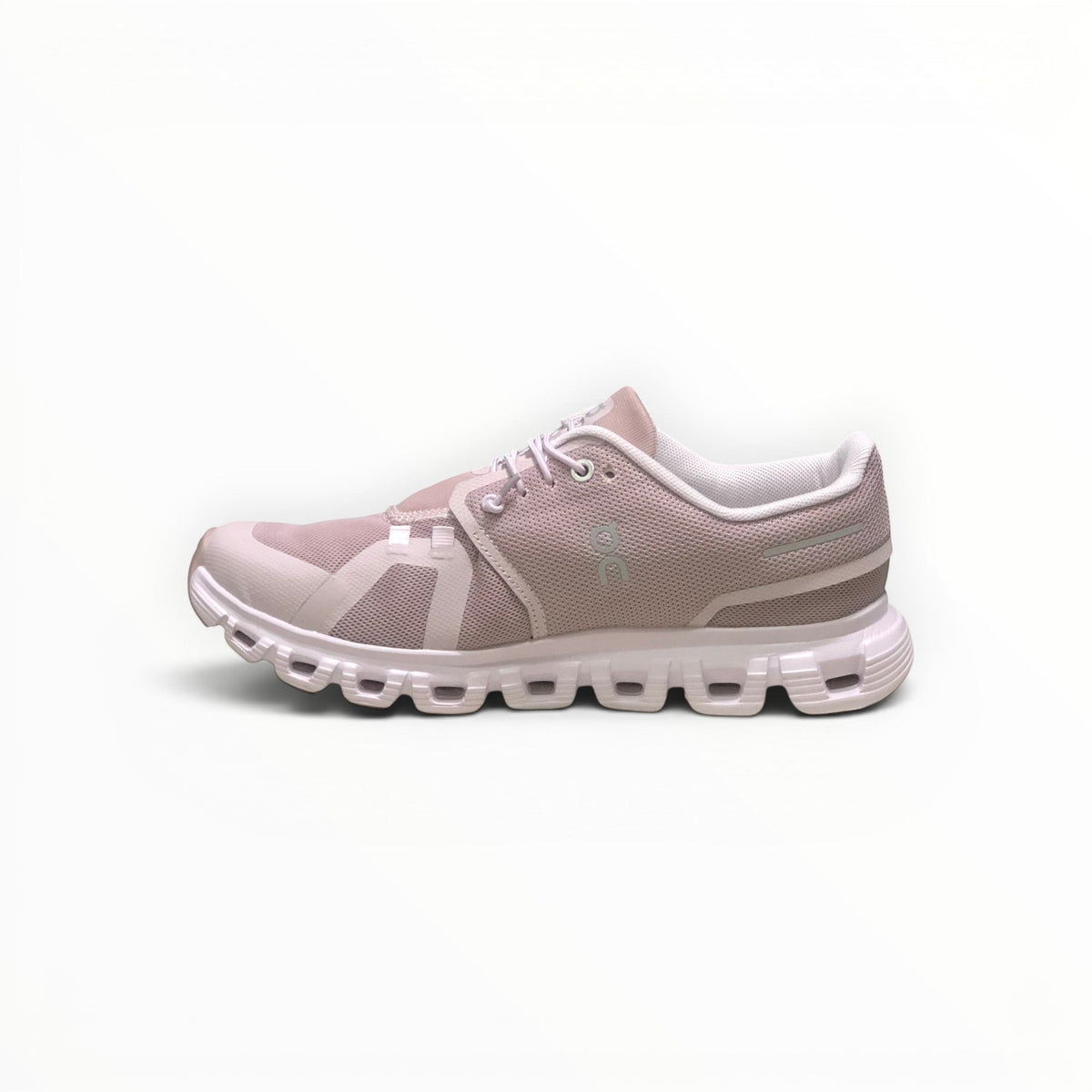 On Cloud 6 Waterproof men's lifestyle shoe in Rose/Shell, pair view
