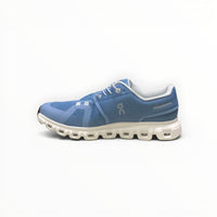 On Cloud 6 Waterproof men's lifestyle shoe in Chambray/White, pair view