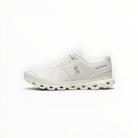 On Cloud 6 Waterproof men's lifestyle shoe in All White, pair view