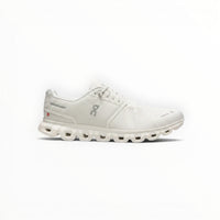 On Cloud 6 Waterproof men's lifestyle shoe in All White, outsole view