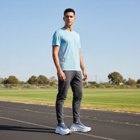 On Cloudtilt men's walking shoes in White/Dark Blue, product view 5