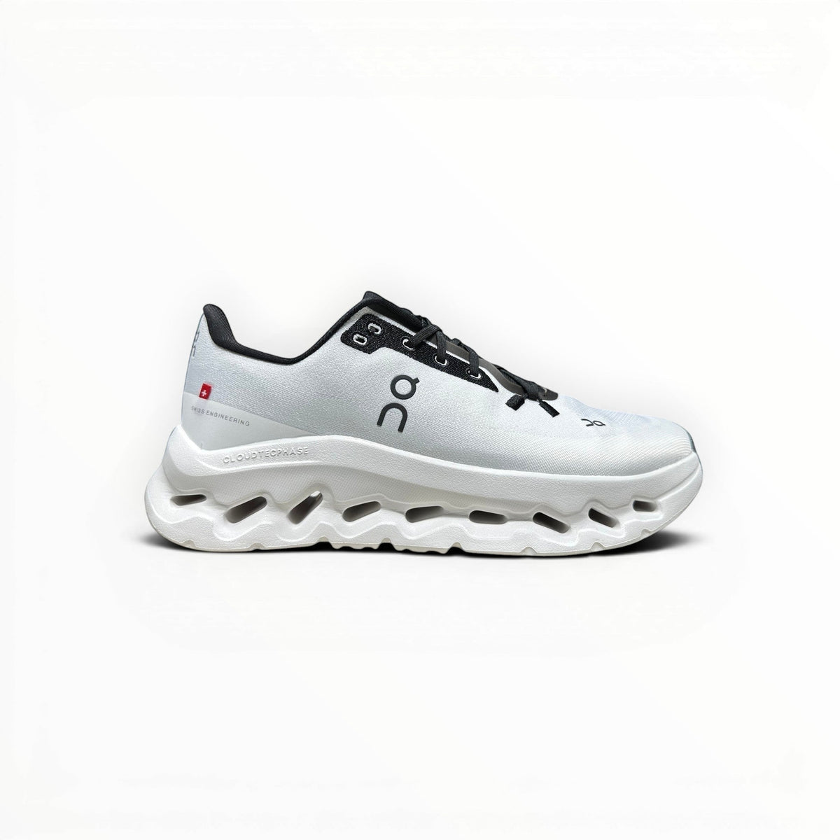 On Cloudtilt men's walking shoes in White/Black, product view 6