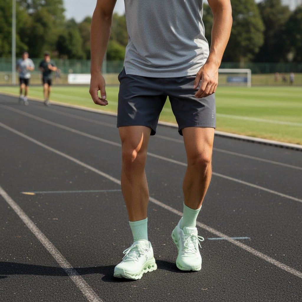 On Cloudtilt men's walking shoes in Light Green, product view 5