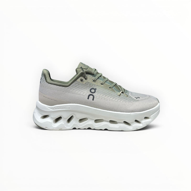 On Cloudtilt men's walking shoes in Grey/White, side product view