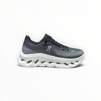 On Cloudtilt men's walking shoes in Black/Grey/White, side product view
