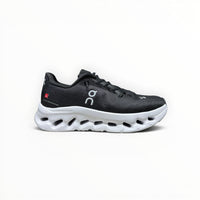 On Cloudtilt men's walking shoes in Black/White, side product view
