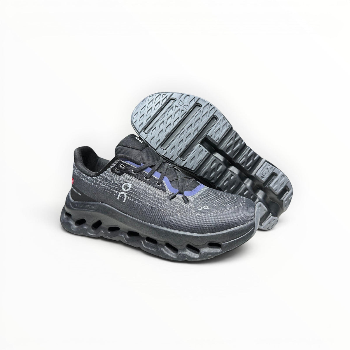 On Cloudtilt men's walking shoes in Black/Blue, product view 4