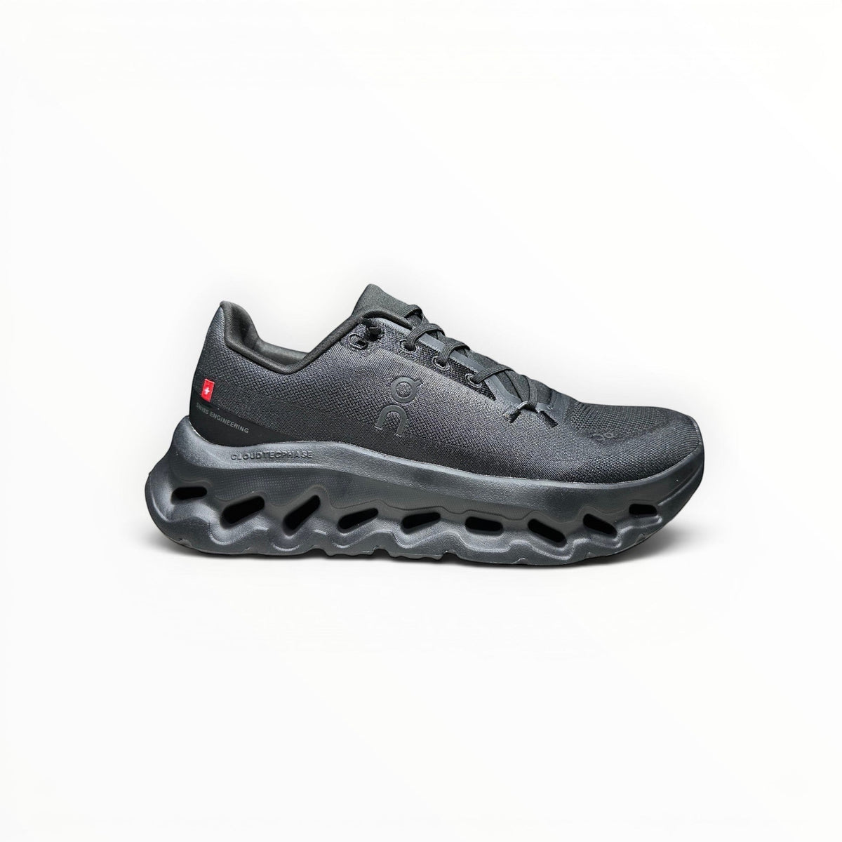 On Cloudtilt men's walking shoes in Black, side product view