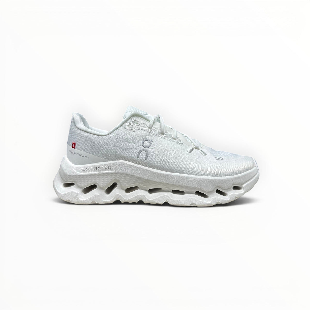 On Cloudtilt men's walking shoes in White, side product view