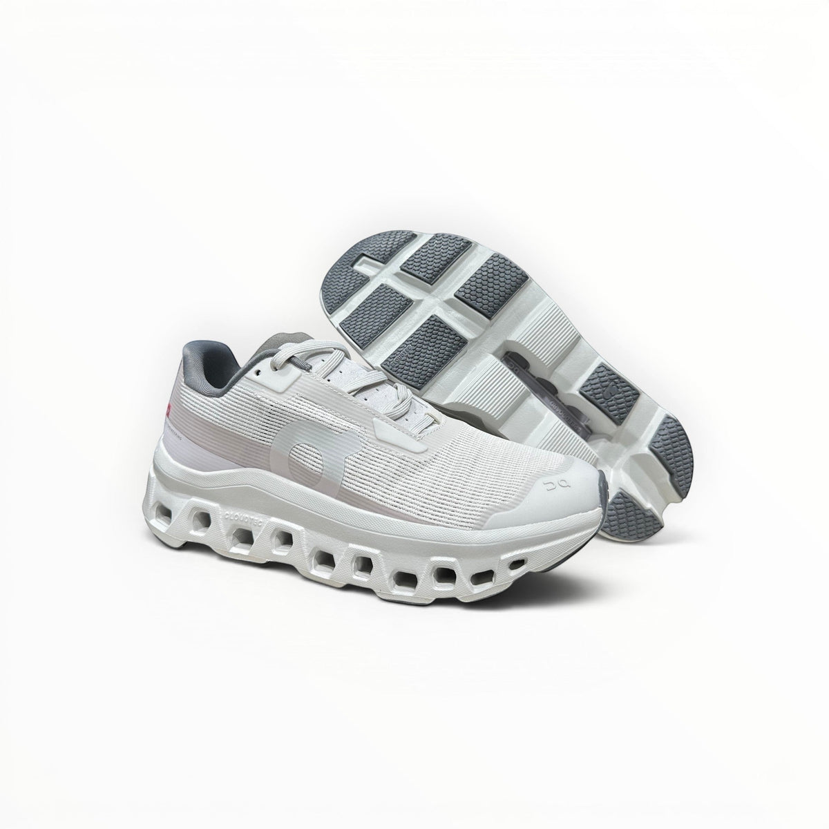 On Cloudmonster Void women's shoe in Greyish Purple - product view 3