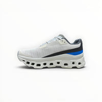 On Cloudmonster Void women's shoe in White/Glacier - product view 2