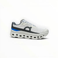 On Cloudmonster Void women's shoe in White/Glacier - product view 6