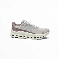 On Cloudmonster Void women's shoe in Fog/Pearl - product view 1