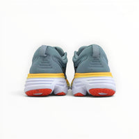 Hoka Bondi 8 men's shoe in Goblin Blue/Mountain Spring – product view 4