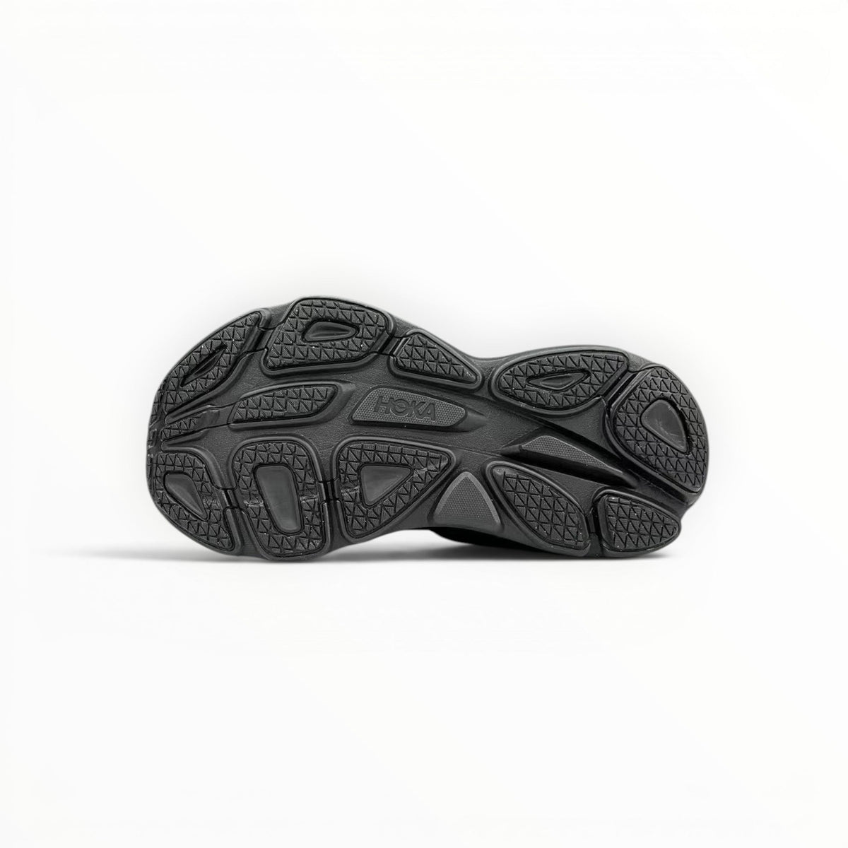 Hoka Bondi 8 women's shoe in Black/Black – product view 3